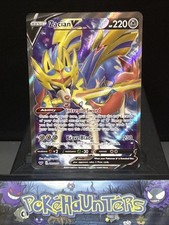 Pokemon Card Zacian V 195/202 Rare Ultra Sword & Shield Base Set Near Mint
