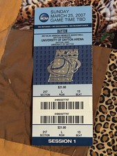 2007 March Ncaa Women’s Basketball Tournament Ticket Tennessee Volunteers