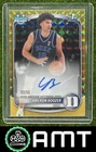 Cameron Boozer Auto 2025-26 Bowman 50/50 Chrome Prospect Gold Geometric Duke