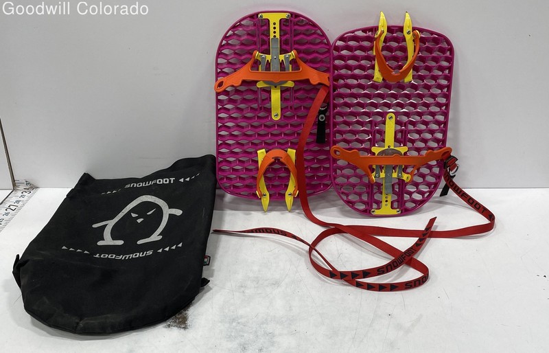 Snowfoot Minirosa Alpine Pink & Yellow Snowshoes 10x16