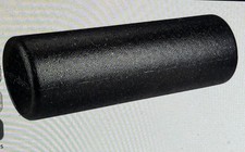 NEW High Density 18" Black Foam Roller Exercise, Yoga, Muscle Back Pain