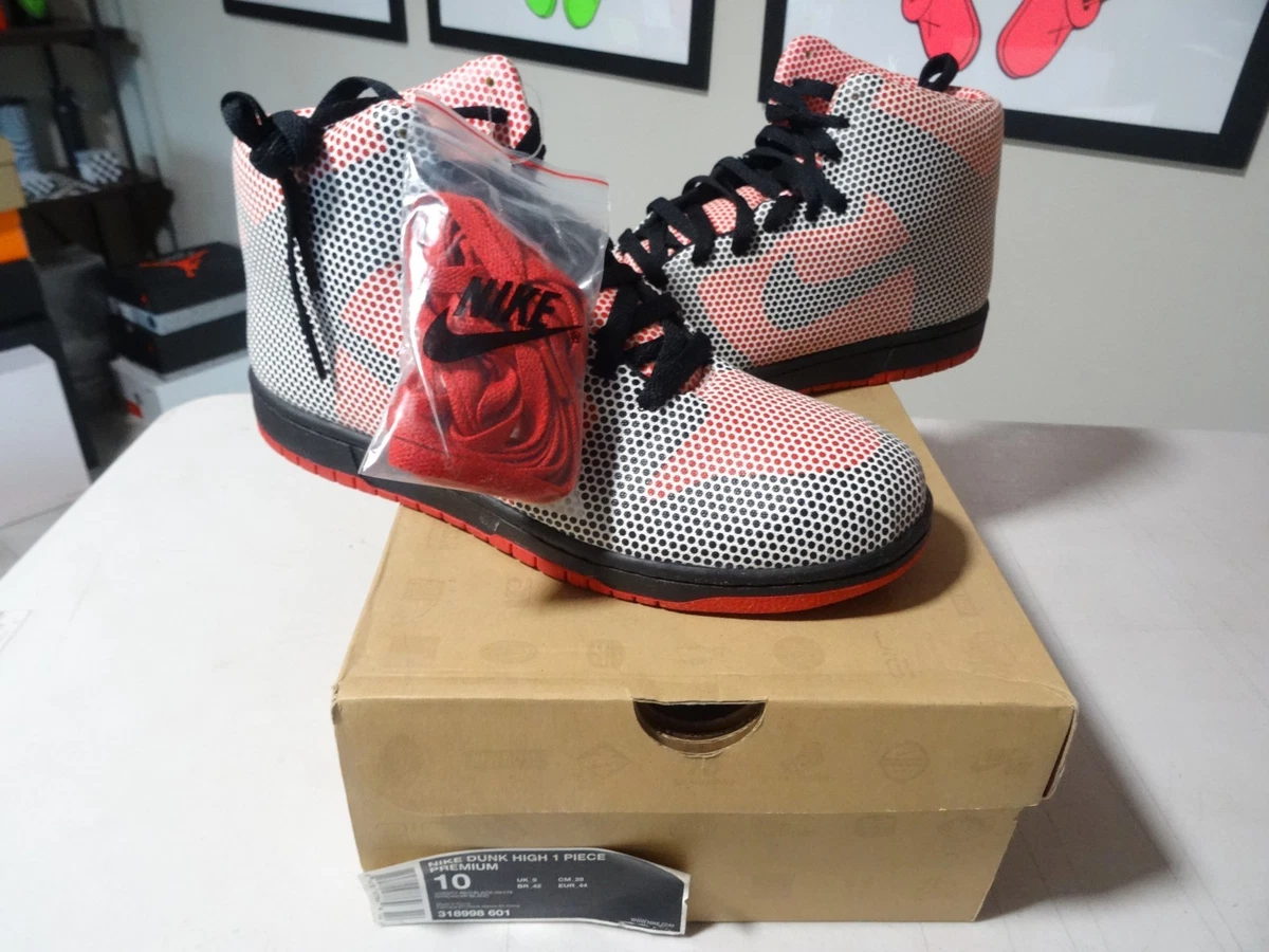 Nike Dunk 1 Piece High White for Sale | Authenticity Guaranteed | eBay
