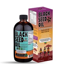 Ethiopian Black Seed Oil - 3.43 Thymoquinone Cold-Pressed Black Cumin Seed 16oz