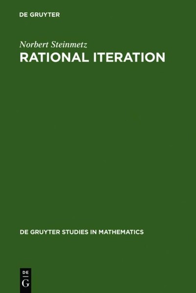 Rational Iteration Norbert Steinmetz-image
