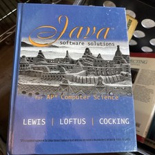 Java Software Solutions For AP Computer Scien...