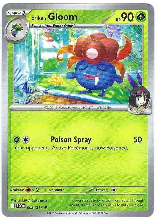 Pokemon - Erika's Gloom - Ascended Heroes 002/217