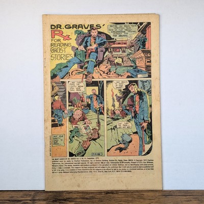 Vintage Comic Book - 1973 The Many Ghosts of Dr. Graves Vol. 5 No. 41