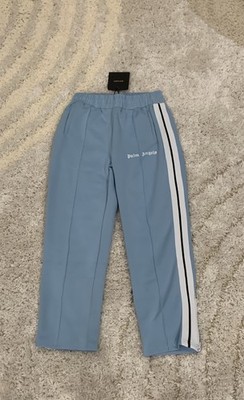 Palm Angels Striped Blue Sweatpants Men s Size Large 