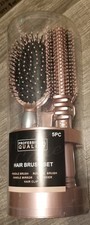 Professional Style Hairbrush Set 5 Piece New