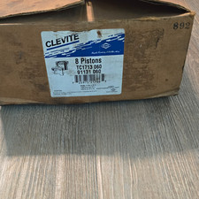 Set Of 8 Nos Made In Usa Clevite Pistons For Ford 390 Fe Engine .060 Over