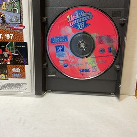 World Series Baseball 98,Sega Saturn Game W Manual