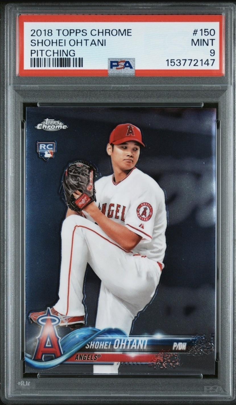 2018 Topps Chrome - Shohei Ohtani #150 White Jersey (RC)
