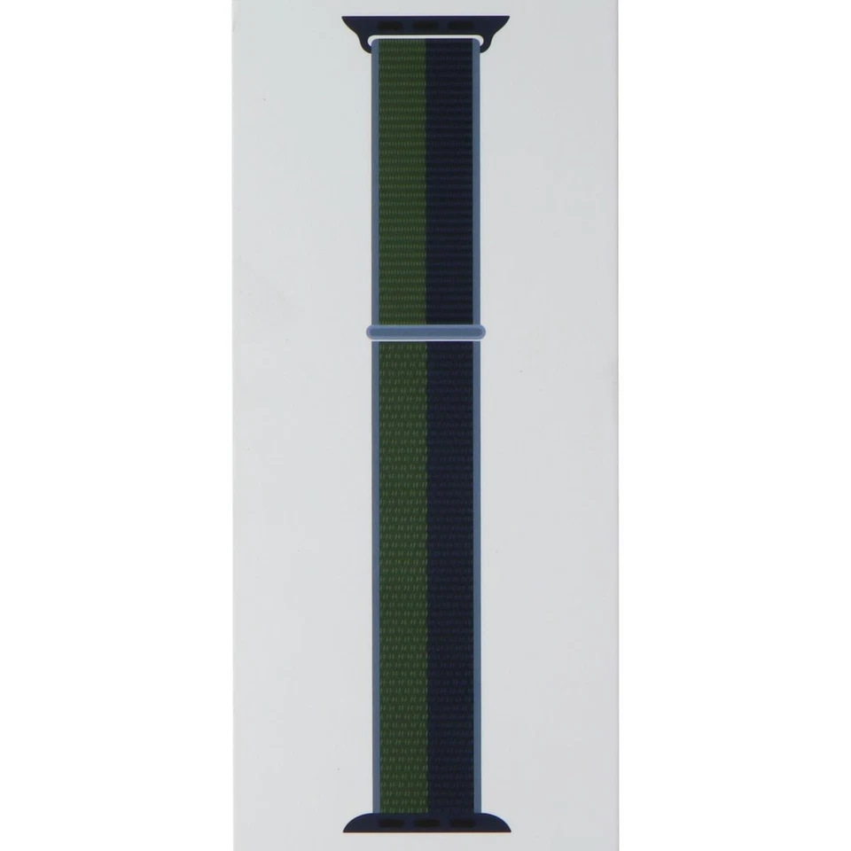 Lazo deportivo Apple 41 mm para Apple Watch 41/40/38 mm - azul abismo/verde musgo/regular Foto 3 de 3