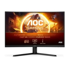 Ecran PC incurvé Gamer - AOC - 32'' - QHD - 180Hz - Dalle Fast VA - 0,5ms - CQ32