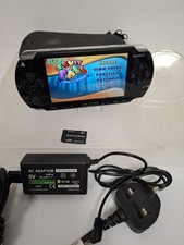 Sony Psp Series E-1003 Console Charger 2gb Memory Card & 1 Game Clean Tested