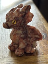 Red Jasper Baby Dragon Crystal Carving Gemstone