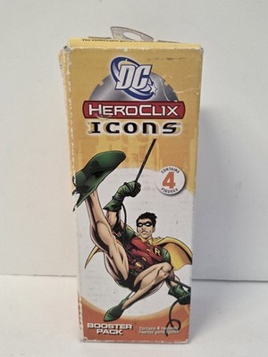 DC HeroClix Icons Booster Pack - 4 Figures DC Comics WIZKIDS 2005