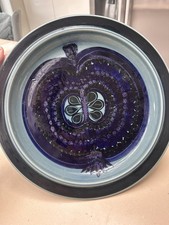 Arabia Finland Vintage Plate 13" (33.5cm) Fructus Signed Gog KO