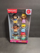 Disney  Fisher-Price Little People Collab 6 - Princess Figures Pack New Sealed