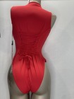 TA3 Hi Cut Sleeveless Surfy Swimsuit Red Women's XL Short — photo 6