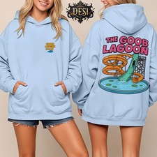 Caseoh Hoodies Goob Lagoon Staff 2025 Double Sided Hoodie
