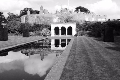 Foto 6x4 Der Garten der Königinmutter, Schloss Walmer Deal Ein Blick auf Walmer c2017