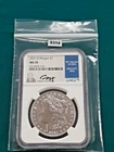 2021 D Silver Morgan Dollar! NGC MS70 Edmund Moy Signature! Nice coin!   S314