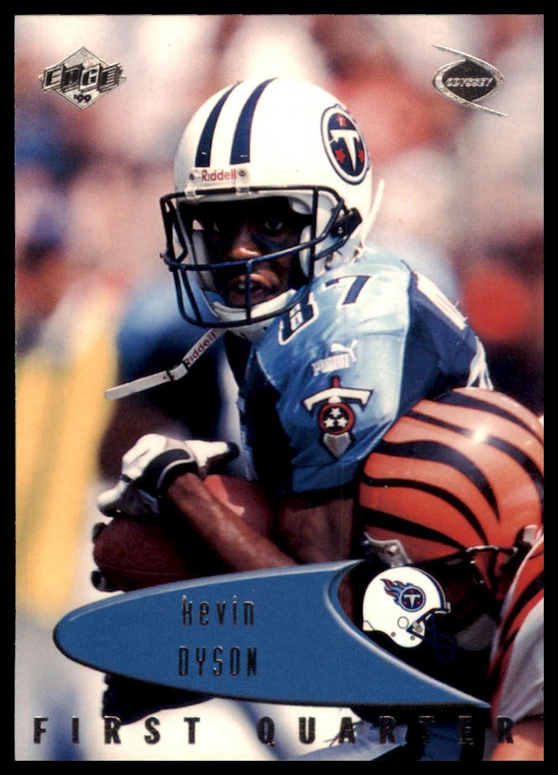 1999 Collector's Edge Odyssey #143 Kevin Dyson Titans