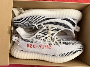 size 13 zebra yeezy
