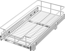 Heavy-Duty Pull Out Cabinet Organizer with Slide Out Drawers for Kitchen Bath