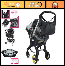 Essential Diaper Bag for Doona Car Seat Stroller, Tote Bag with Hooks Straps