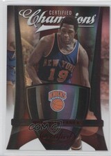 2009-10 Certified Certified Champions Red 100/250 Willis Reed #20 HOF 0l2