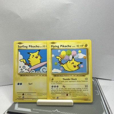 Pokémon TCG Surfing Pikachu & Flying Pikachu 2016 Lot of 2 Cards