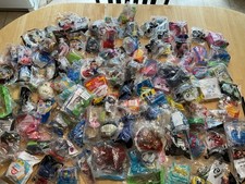 Large Lot Of Of 106 Vintage McDonald  s Happy Meal Kids Toys Sealed In Package