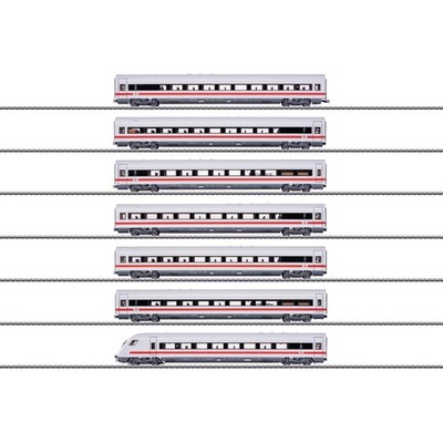 Märklin H0 42930 - ICE-Schnellzugwagen-Set, Ep. VI, mfx, LED-Innenbel.  Neuware