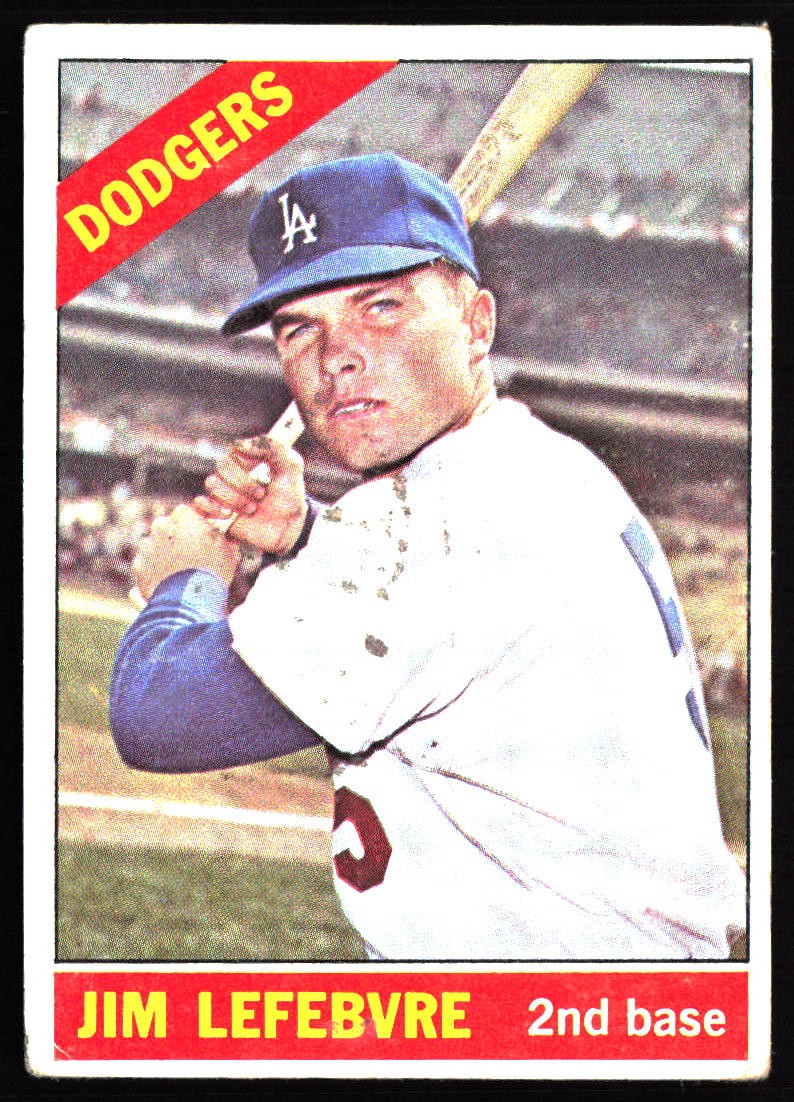 1966 Topps #57 Jim Lefebvre