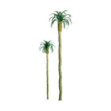 JTT Scenery Products 94240 N 6" Professional Palm Tree Pack of 2