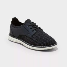 Little Boy Dress Shoes by Cat Jack Elijah Oxford Black Size 3 New With Tags