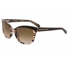Kate Spade Women's Sunglasses Black/Blush Tortoise Cat Eye Frame Amara/S 0JAZ Y6