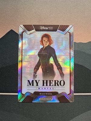 2023 Kakawow Phantom Disney 100 Marvel BLACK WIDOW My Hero Silver Holo /155  