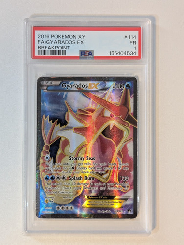 Gyarados-EX graded PSA 1 for sale on eBay