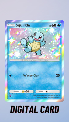 Squirtle Shiny Celestial Guardians Pokemon TCG Pocket 1 Star   (English)