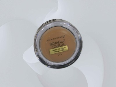 MAX FACTOR Miracle Touch Creme to liquid FOUNDATION Farbe GOLDEN TAN 083. 1141.1