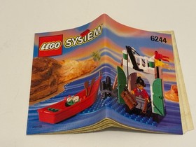 LEGO Pirates: 6244 Armada Sentry 100% Complete with Instructions & Box