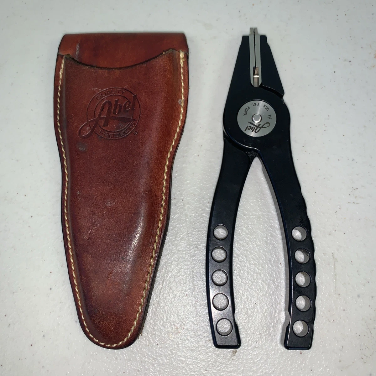 Abel #4 No 4 Pliers with Leather Sheath | eBay