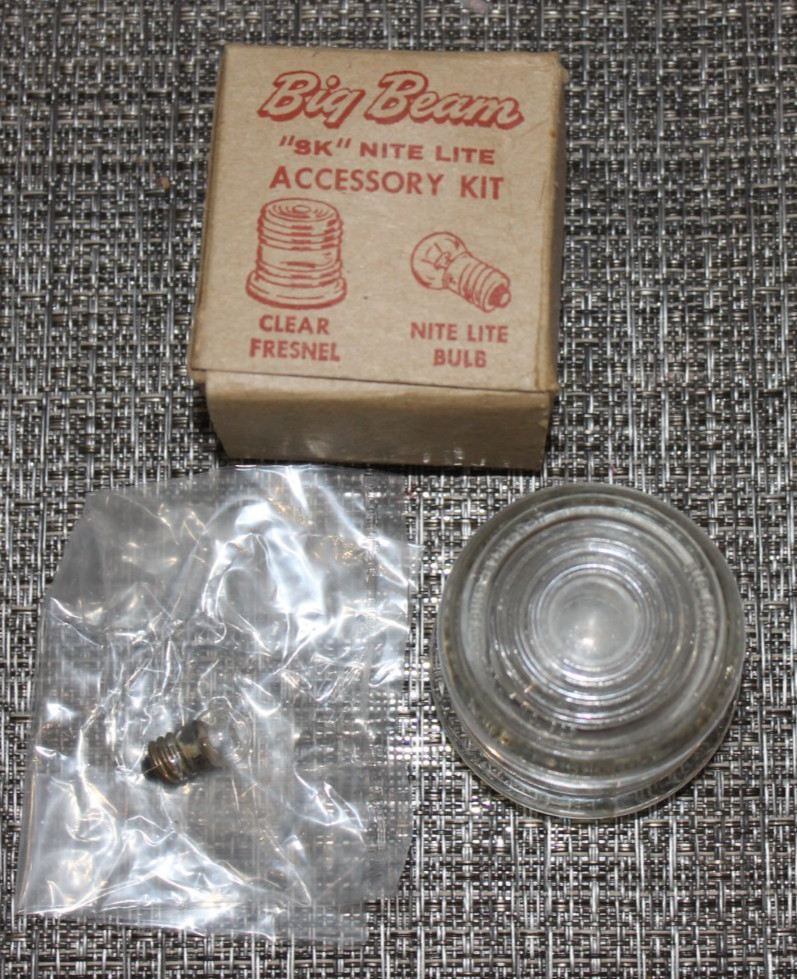 VTG 1970s Teledyne Big Beam Model "SK" Nite Lite Accessory/Conversion Kit New