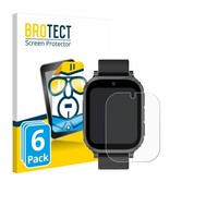 6X Ruopoem Kids Smartwatch 4G Displayschutzfolie Transparent