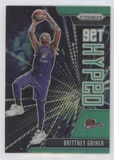 2021 Panini Prizm WNBA Get Hyped Green Prizm Brittney Griner #5 0kz8
