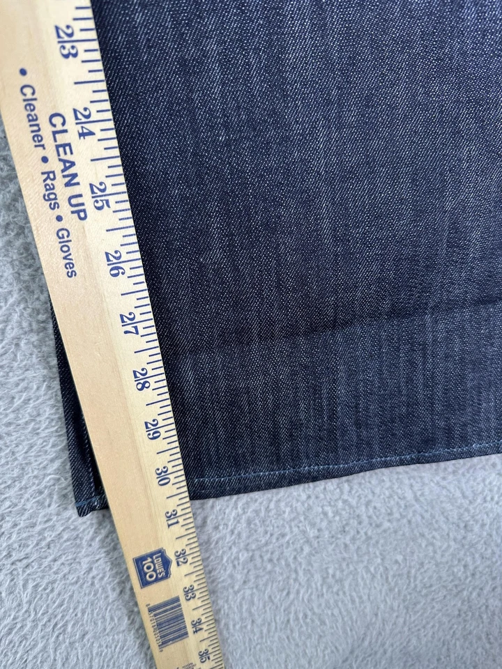 Rock & Republic Jeans Mens 31x32 Blue Dark Wash Straight Leg Stretch Made USA - Image 4 of 4