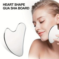 Stainless Steel Gua Sha Facial Tool Lifting Massage Anti Wrinkle Skin Care